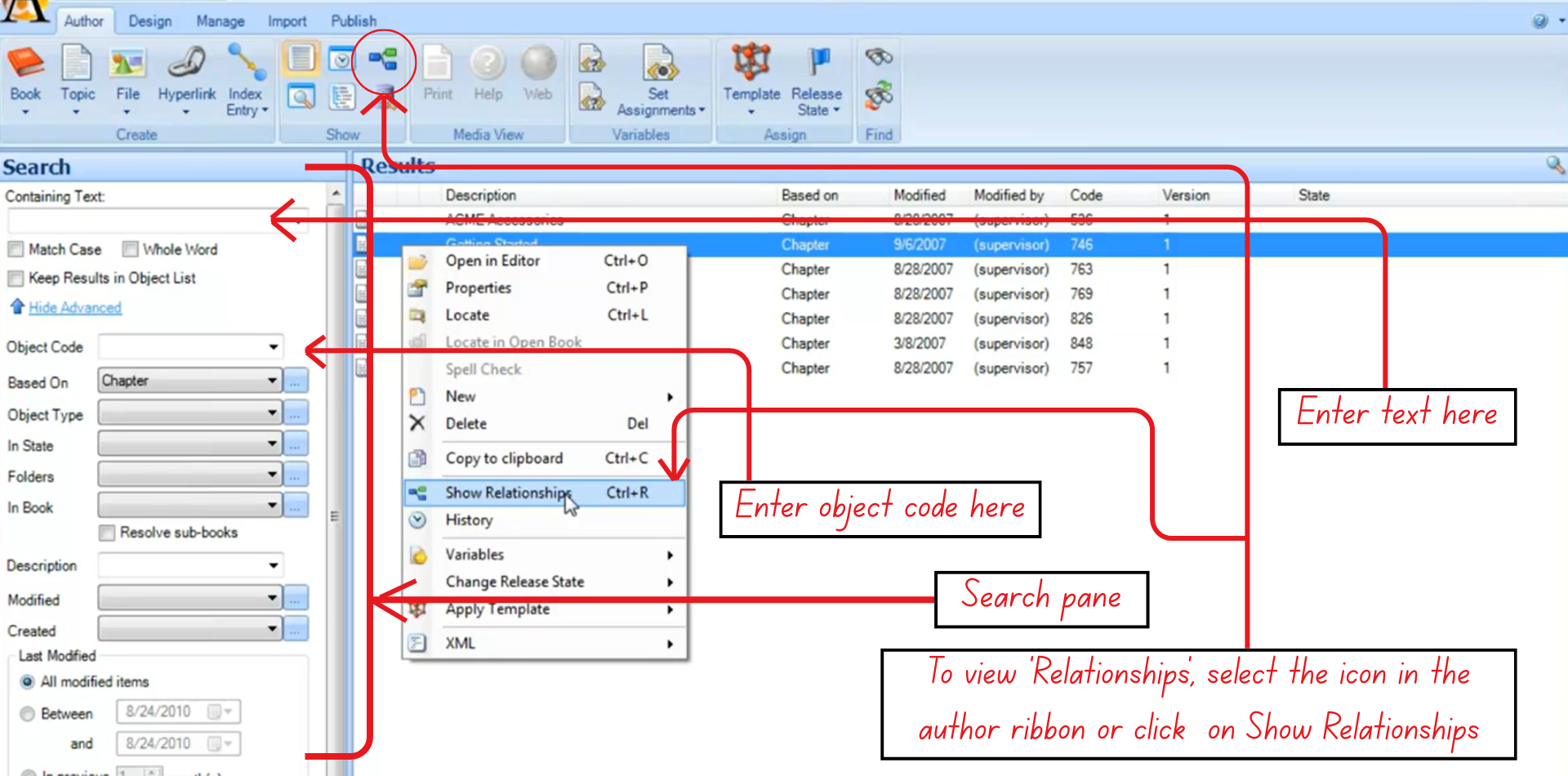 Author-it Search Components